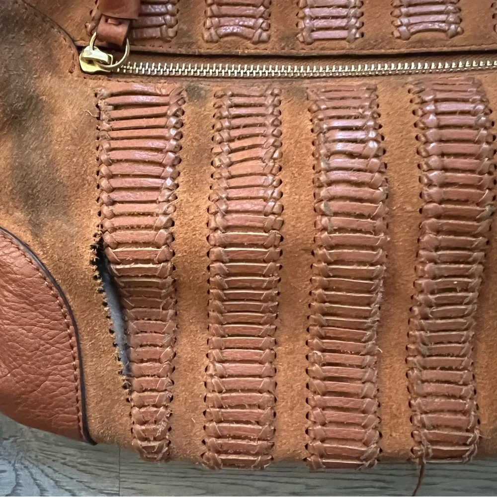 Foley + Corinna Buttery Soft Leather and Suede Shoulder Bag